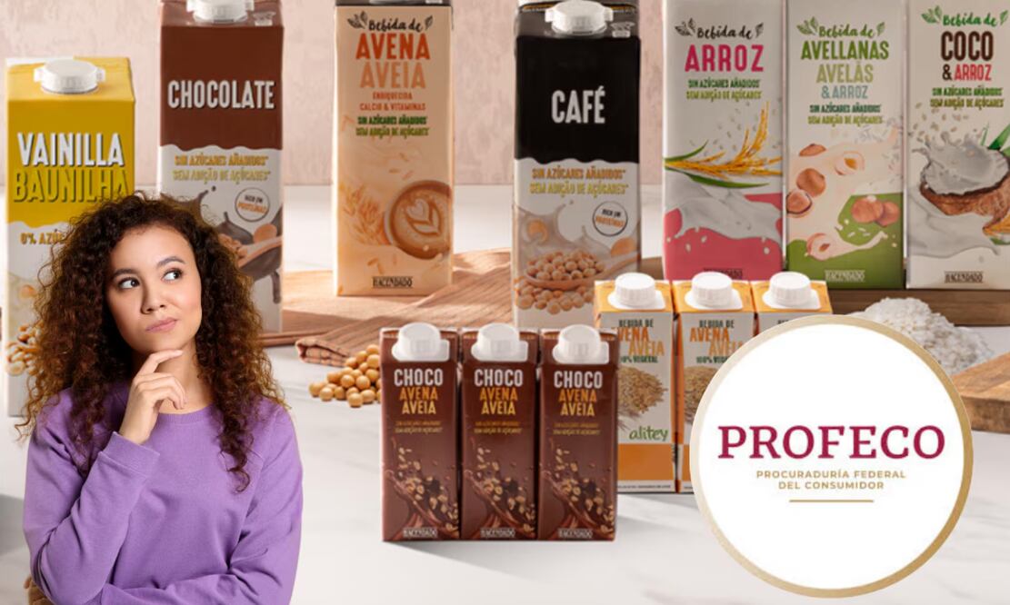 Cuales son las mejores bebidas vegetales,según PROFECO. Foto: El Universal