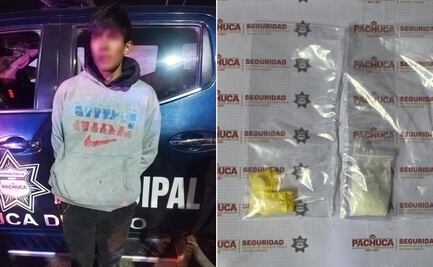 Capturan a menor tras persecución en Pachuca; conducía motocicleta con reporte de robo