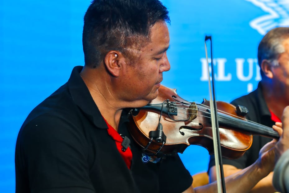 Anastasio "Tacho" Hernández, violinista | Foto: Josué Ortiz