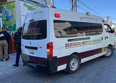 Hombre fallece por aparente infarto frente a negocio en Pachuca