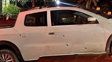 Atacan a balazos camioneta en Huejutla; despliegan operativo de seguridad