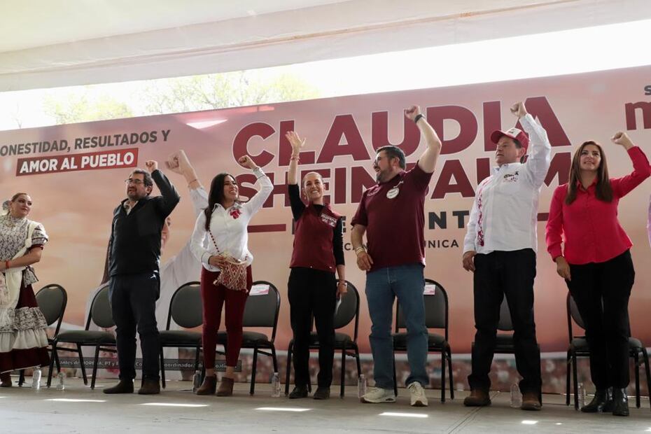 Transformación, el grito que se oye en todo el país: Sheinbaum | Foto: Luis Soriano