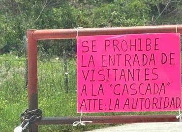 Clausuran cascadas en Atlapexco por exceso de basura