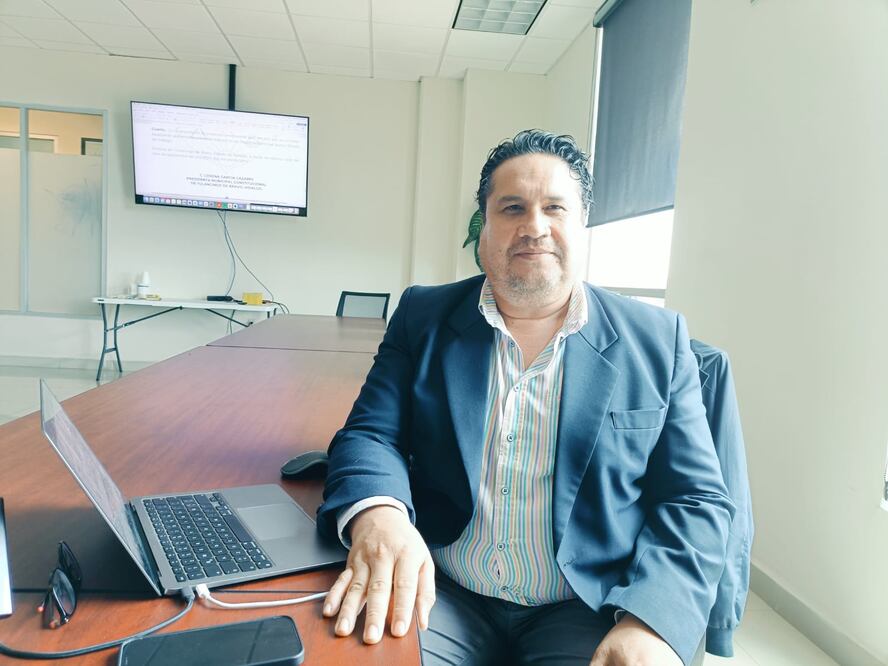 Luis Edmundo Aguilar Aranda, Secretario Municipal de Tulancingo I Foto Grisel Lira