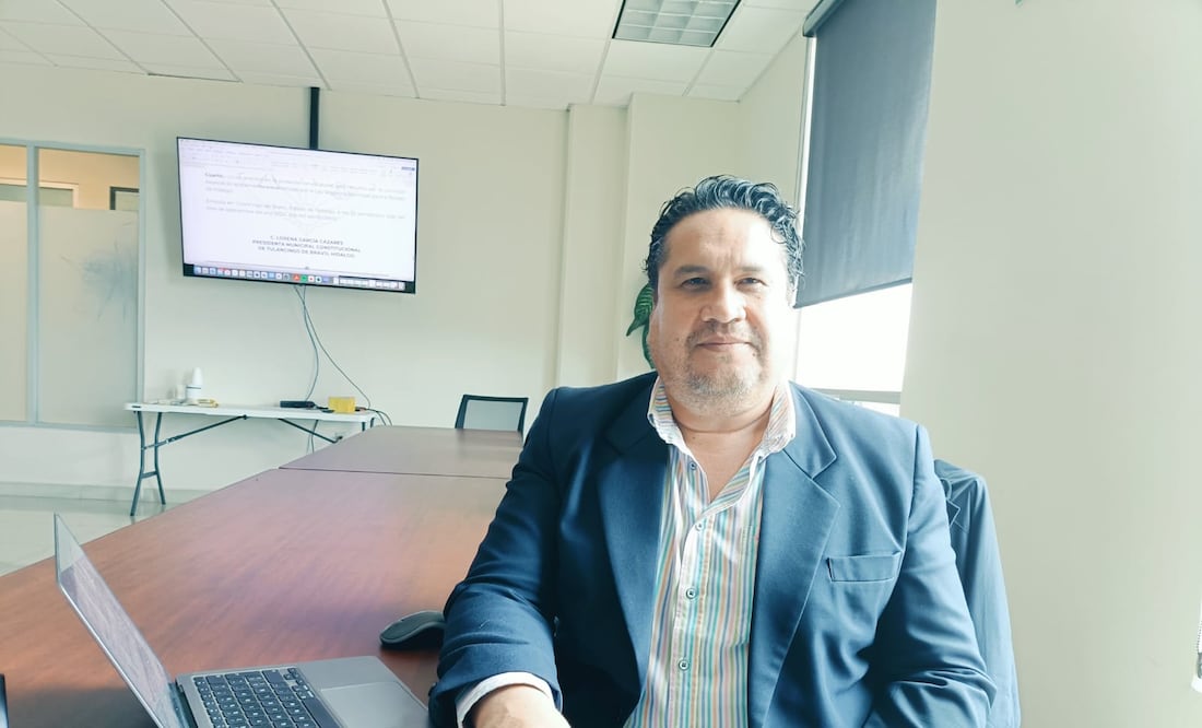 Luis Edmundo Aguilar Aranda, Secretario Municipal de Tulancingo I Foto Grisel Lira