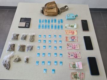 Detienen a dos personas por narcomenudeo en Zempoala