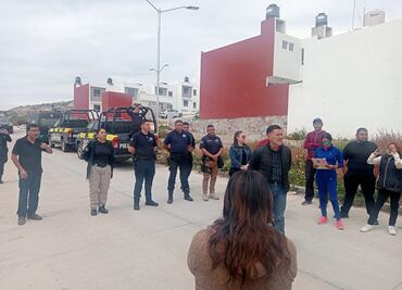Seguridad de Mineral de la Reforma se reúne con vecinos para fortalecer la vigilancia en el fraccionamiento Los Minerales
