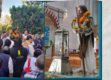 Reliquia de San Judas Tadeo llega a Ixmiquilpan; fe y oración por la paz