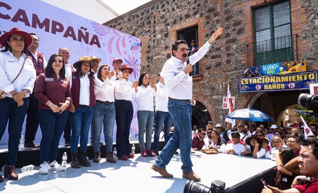 Morena solo estableció candidatura común con Partido Nueva Alianza Hidalgo, PT y PVEM van por separado | Foto: Especial