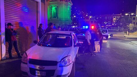 Detienen a sujeto armado que rondaba por el centro de Pachuca