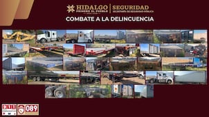 Cateo entre Mineral de la Reforma y Epazoyucan permite recuperar 33 vehículos robados