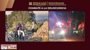 Rescatan a dos personas extraviadas en zona boscosa de Mineral del Chico