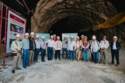 Carretera Real del Monte-Huasca al 75%