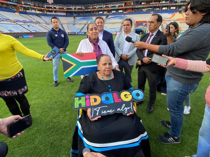 Hidalgo es sede segura: Beryl Rose Sisulu, embajadora de Sudáfrica