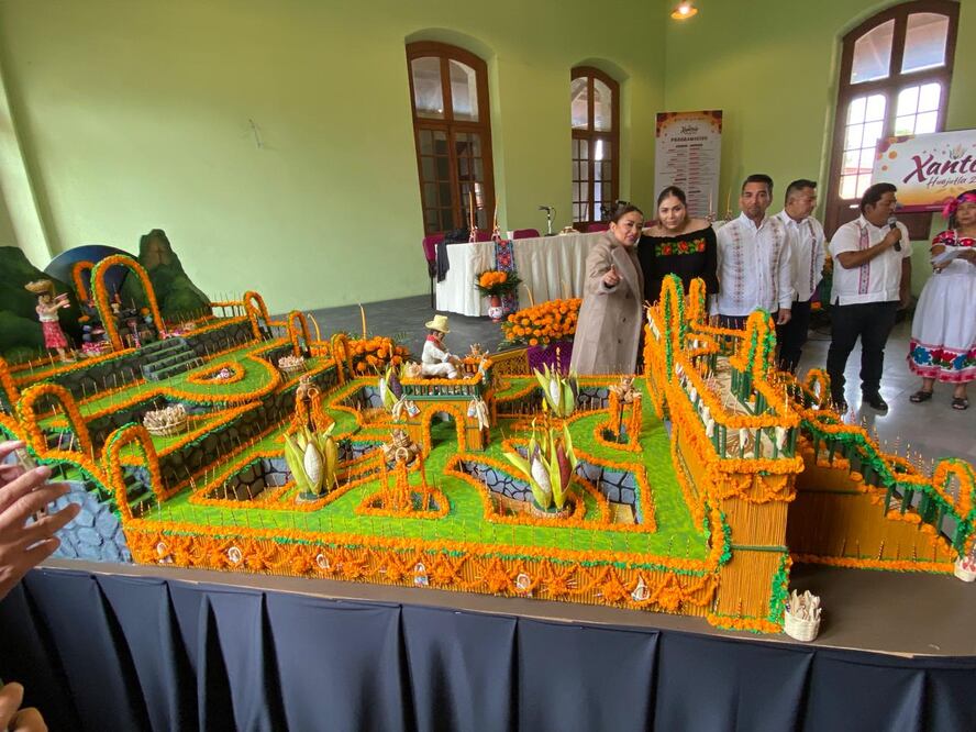 ¡Huejutla se prepara para el Xantolo 2025! Foto: Luis Soriano