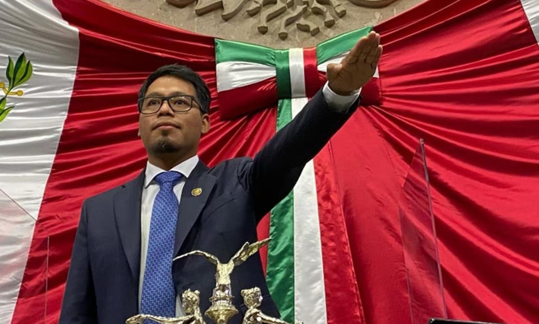 Diputado Manuel Vázquez Arellano, sobreviviente de Ayotzinapa | Instagram: @omar_el_grumpy