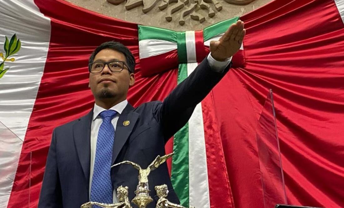 Diputado Manuel Vázquez Arellano, sobreviviente de Ayotzinapa | Instagram: @omar_el_grumpy