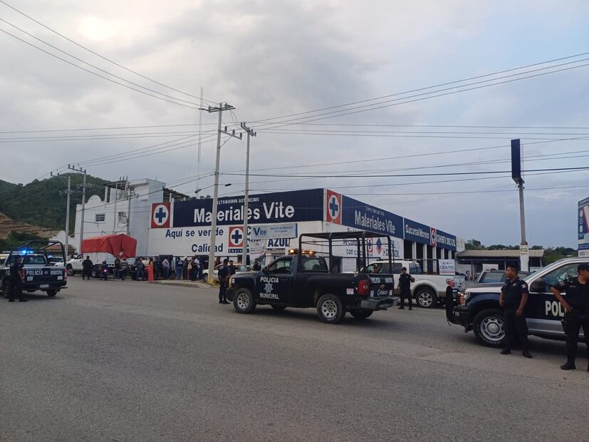 El accidente se dio en la colonia El Moreno en Huejutla Foto: Francisco H