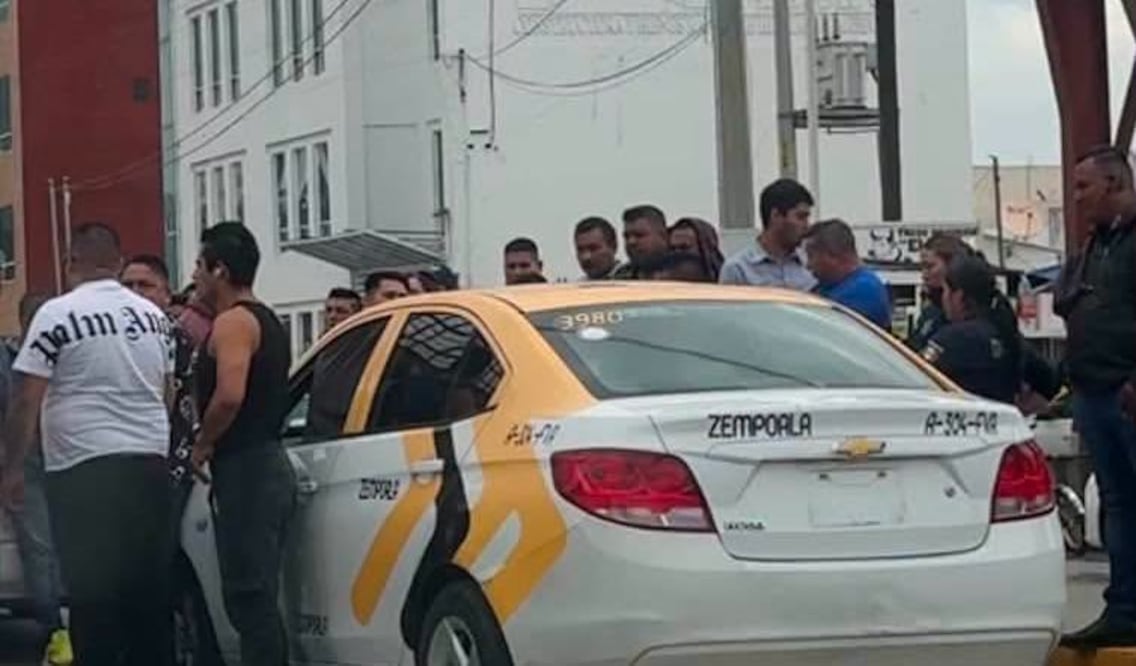 Riña entre taxistas termina con sanciones en Pachuca | Foto: especial