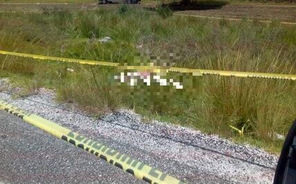 Localizan un cadáver en la carretera Pachuca-Ciudad Sahagún