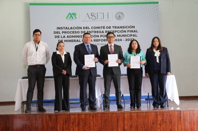 Inicia transición en Mineral de la Reforma; se revisarán contratos