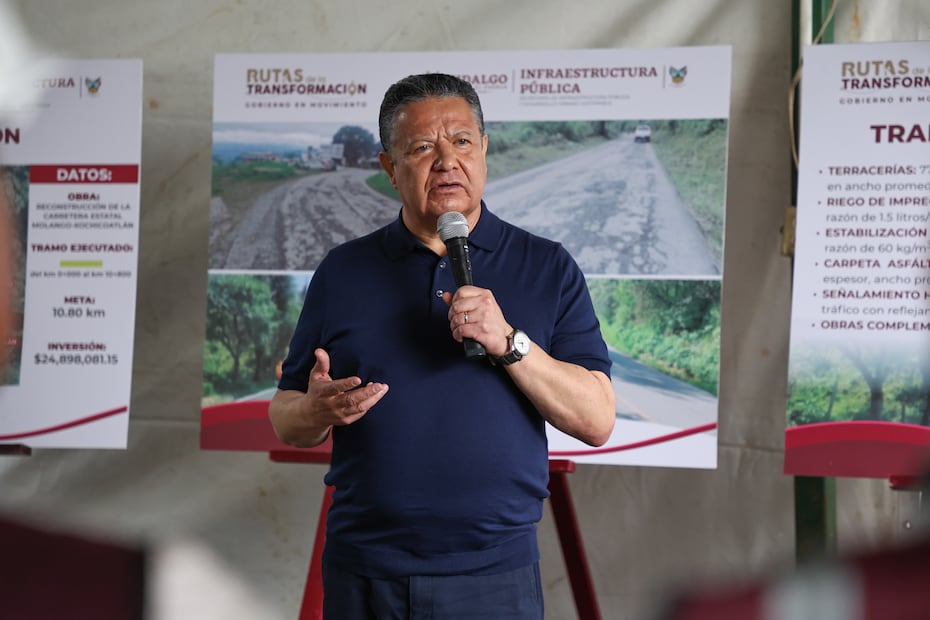 Julio Menchaca, gobernador de Hidalgo I foto: Gobierno de Hidalgo