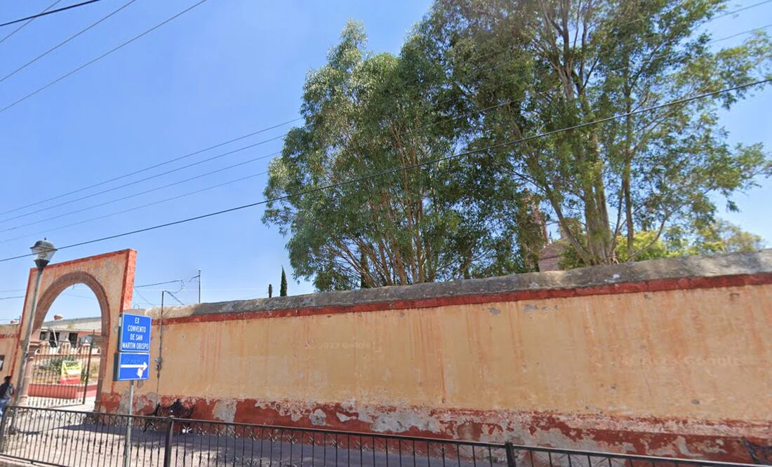 El ex convento de San Martín cuenta con la fecha 1576 en una pintura del edificio | Foto: Google Maps