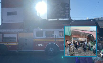 Controlan incendio en cremería de Tulancingo