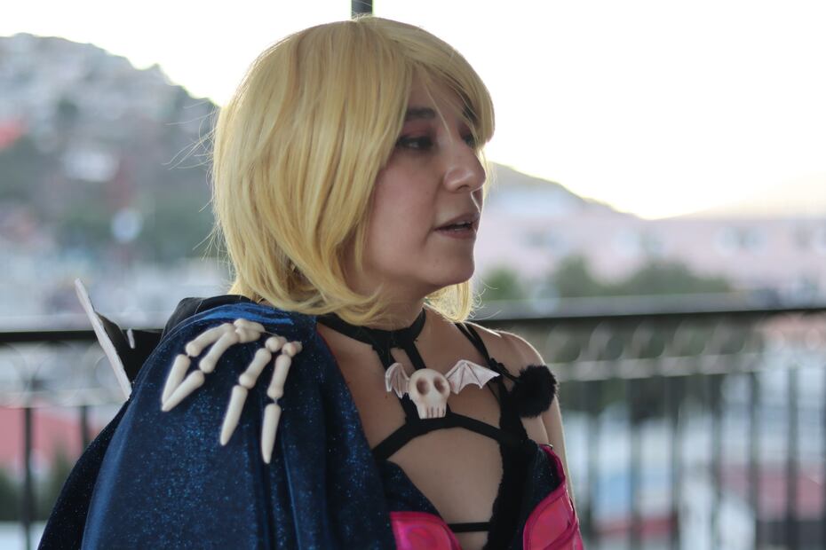 Veronica se convirtió en su personaje favorito para el Otaku Fest | Foto: Josué Ortiz