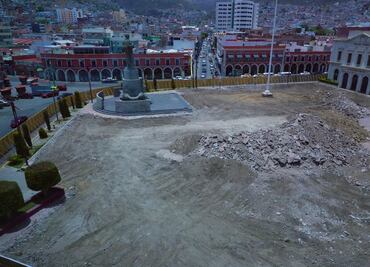 Costará más de 25 millones de pesos rehabilitación de la explanada de Plaza Juárez
