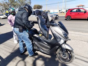 Más de 90 motos al corralón en Tulancingo por falta de documentos