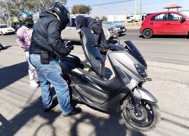 Más de 90 motos al corralón en Tulancingo por falta de documentos