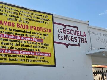 Conflicto en primaria Cuauhtémoc obliga a clases virtuales en Pachuquilla