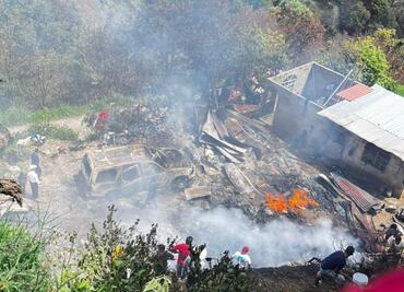 Impiden a PC apagar incendio en comunidad de San Francisco, Acaxochitlán