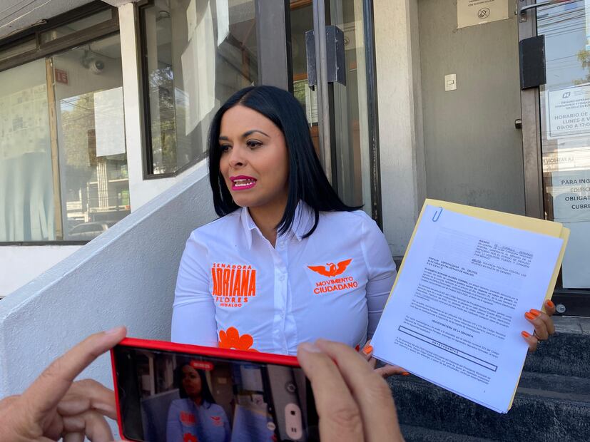 Denuncia Adriana Flores a Carolina Viggiano por violencia política en razón de género | Foto: Ricardo Calleja