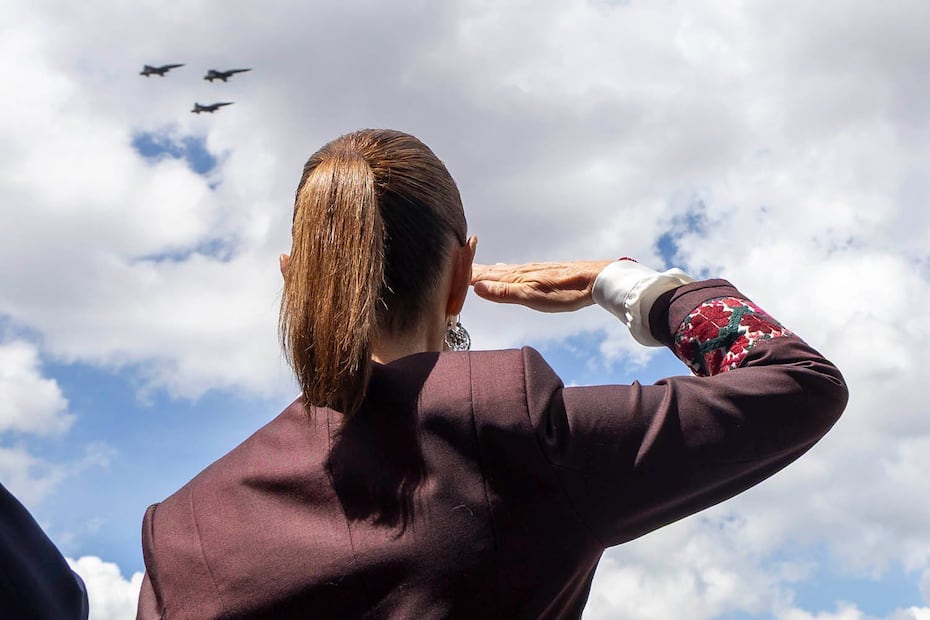Desfile militar I Foto: @GobiernoMX