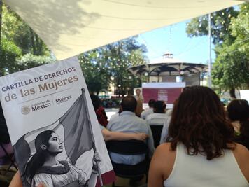 Mujeres exigen justicia con perspectiva de género en audiencia pública en Tulancingo