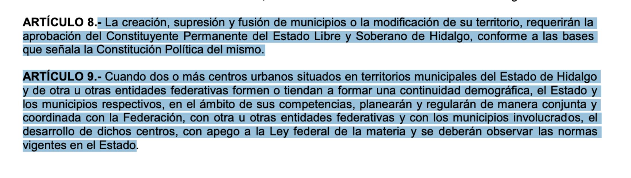 Ley Orgánica Municipal