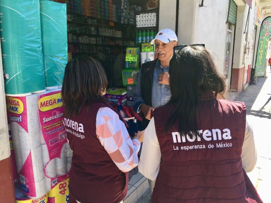 Morena en la entidad tienen un conteo de 63 mil 837 militantes en Hidalgo hasta 2023 | Facebook: Morena Hidalgo