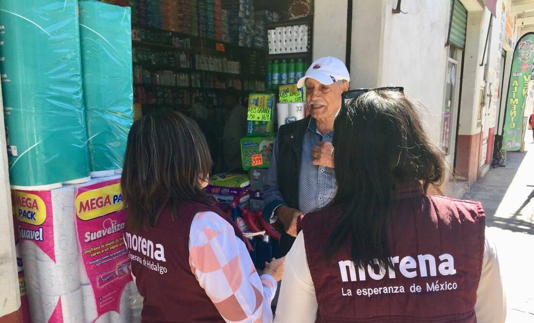 Morena en la entidad tienen un conteo de 63 mil 837 militantes en Hidalgo hasta 2023 | Facebook: Morena Hidalgo