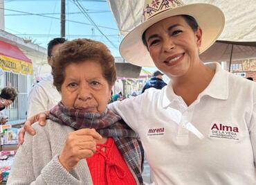 Asegura que tiene ganas de trabajar, aunque no sea del distrito Tulancingo: Alma de la Vega