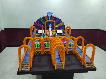 Presentan maqueta del escenario del Xantolo 2024