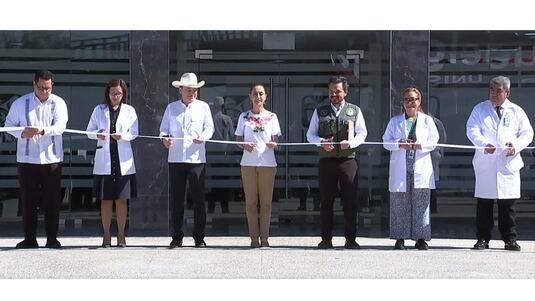  Sheinbaum inaugura Hospital General de Zona del IMSS