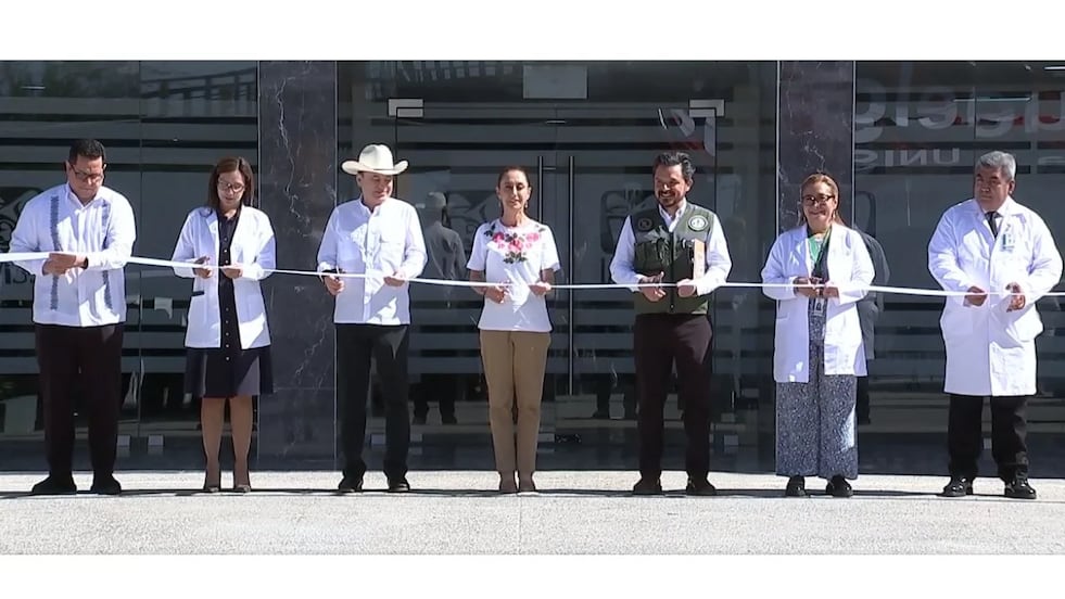 Sheinbaum inaugura Hospital General de Zona del IMSS