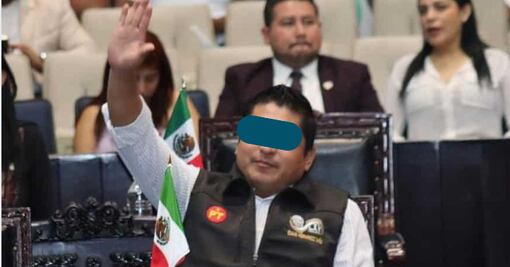 Pese a detención, justificaron 4 inasistencias a diputado Edgar N.