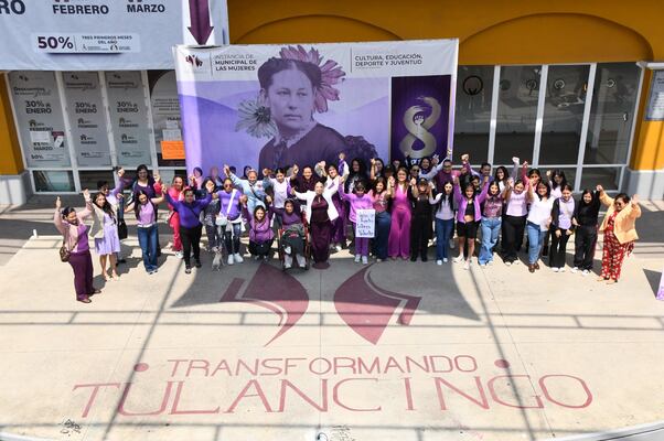 Tulancingo conmemoró el 8M con arte, testimonios y acciones contra la violencia