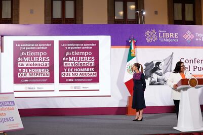 México lanza campaña nacional contra la violencia sexual y digital hacia las mujeres