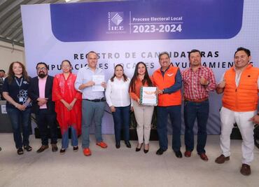 Movimiento Ciudadano registra candidatos a diputación local