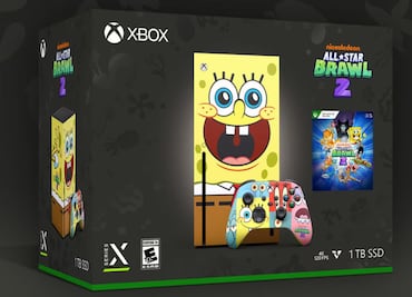 Xbox lanza consola especial de Bob Esponja