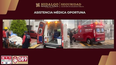 Operador del 911 guía por videollamada el nacimiento de un bebé en Hidalgo
